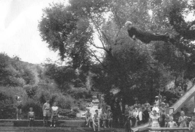 Sprungbrett Tauberbad