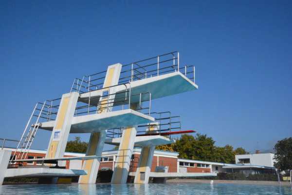 Alte Sprunganlage Freibad Wertheim
